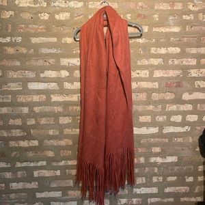 Anthropologie Rust Scarf
